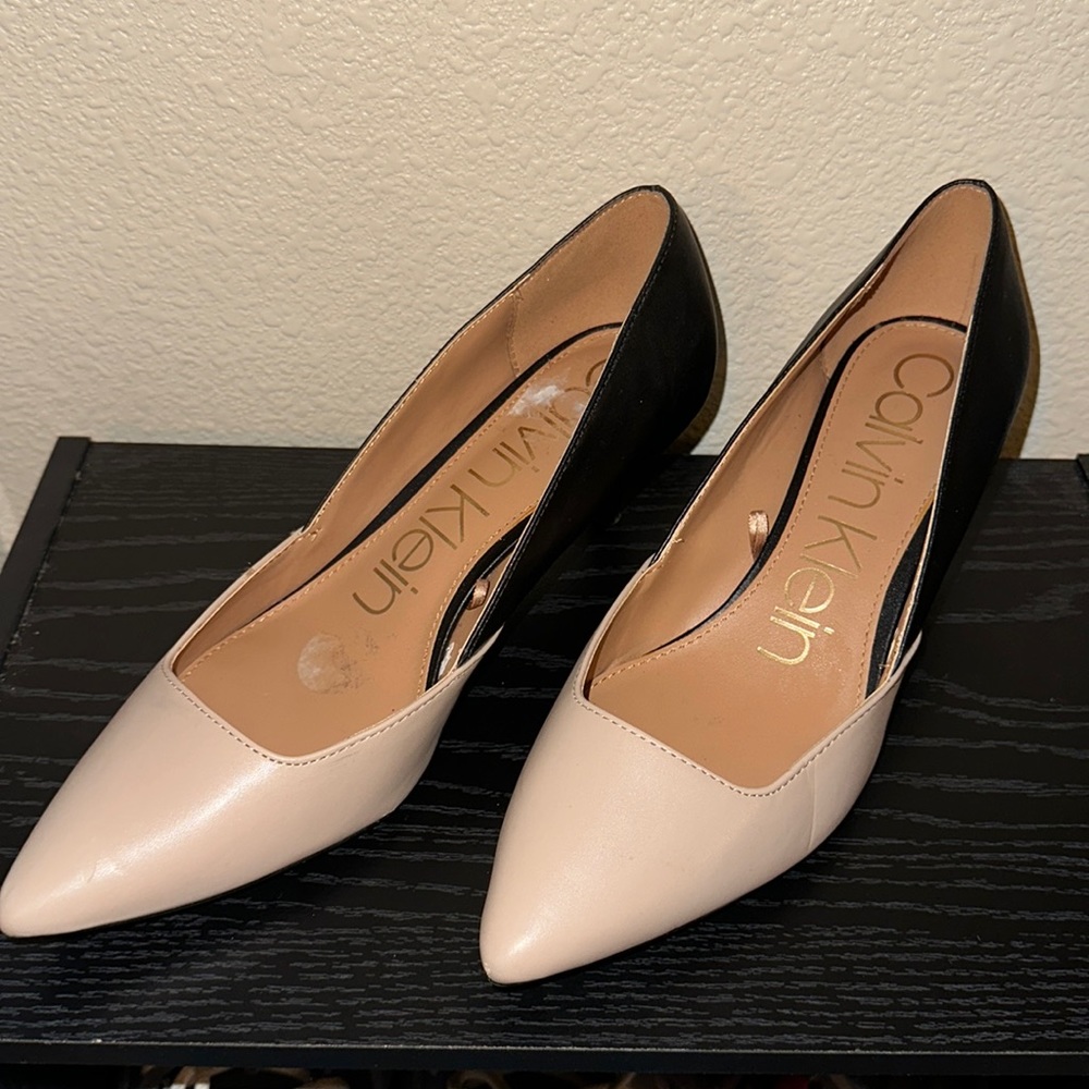Calvin Klein kitten heels